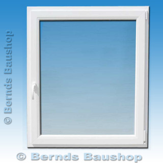 1 flg. Fenster | 100 x 100 | rechts | Eiche dunkel | 2-fach Glas