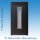 Haustür CM-01A | Ornamentglas | anthrazit | auswärts öffnend
