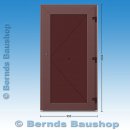 Kellertür | schokobraun | 90 x 169 | rechts...