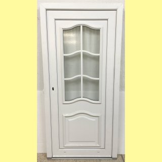 Eingangstür | weiß | 92 x 191 | DIN links einwärts öffnend | Einzelstück | umlaufend Stahlverstärkt | SD701