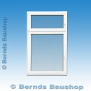 1 flg. Fenster mit Dreh-Kipp Oberlicht | 118 x 192 | links | weiß/ Moosgrün | 2-fach Glas | WG261