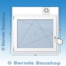 Fenster mit Aufsatzrollladen | 108 x 90,5 + 17,5 cm |...
