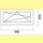 1 flg. Fenster | 96 x 45 | links | weiß | 2-fach Glas | YJ261