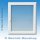 1 flg. Fenster | 120 x 120 | links & rechts | weiß | 2-fach Glas