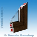 Fenster | Eiche Dunkel | 60 x 80 | 80 x 60 | 100 x 100