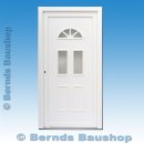 Kunststoff Haustür BK-06 – modern, Weiß / Anthrazit wählbar