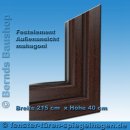 Festelement | 215 x 40 | fest | Mahagoni | RA581