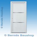 Kunststoff Haustür AK-02 | weiß