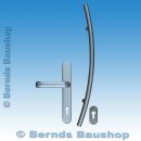 Edelstahl-Rohrgriff | gebogen | Komplettset Nr.02