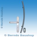 Edelstahl-Rohrgriff | gebogen | Komplettset Nr.02