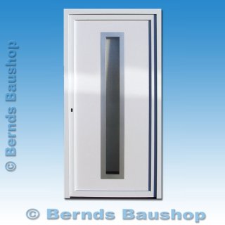 Kunststoff Haustür CK-01 | weiß | Mastercarre