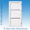 Kunststoff Nebeneingangstür AK-02S | weiß |...