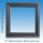 1 flg. Fenster | 100 x 100 | links & rechts | basaltgrau | 2-fach Glas |
