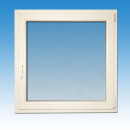 1 flg. Fenster | 100 x 100 | rechts | Golden Oak | 2-fach Glas | Lager