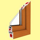3 flg. Fenster | 214 x 140 | DK/DK/DK | beidseitig Shogun...