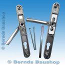 Drückergarnitur- Nr. 672  - Silber Dornmaß: 72 mm