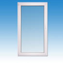 1 flg. Balkontür | 2-fach Glas | weiß / weiß | 110 x 210 | Dreh-Kipp links