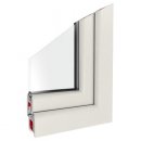 Fenster-Stulp | 127 x 136 | links Dreh;rechts Dreh-Kipp | Basaltgrau | UA311