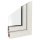 2 flg. Fenster-Stulp | 127 x 136 | links Dreh;rechts Dreh-Kipp | Basaltgrau | UA311