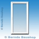 Kunststoff Haustür Vollglas EK-01 | weiß