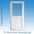 Kunststoff Nebeneingangstür AK-12 | weiß | Klarglas